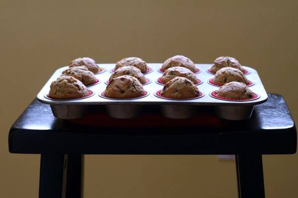 choc cherry muffins 1