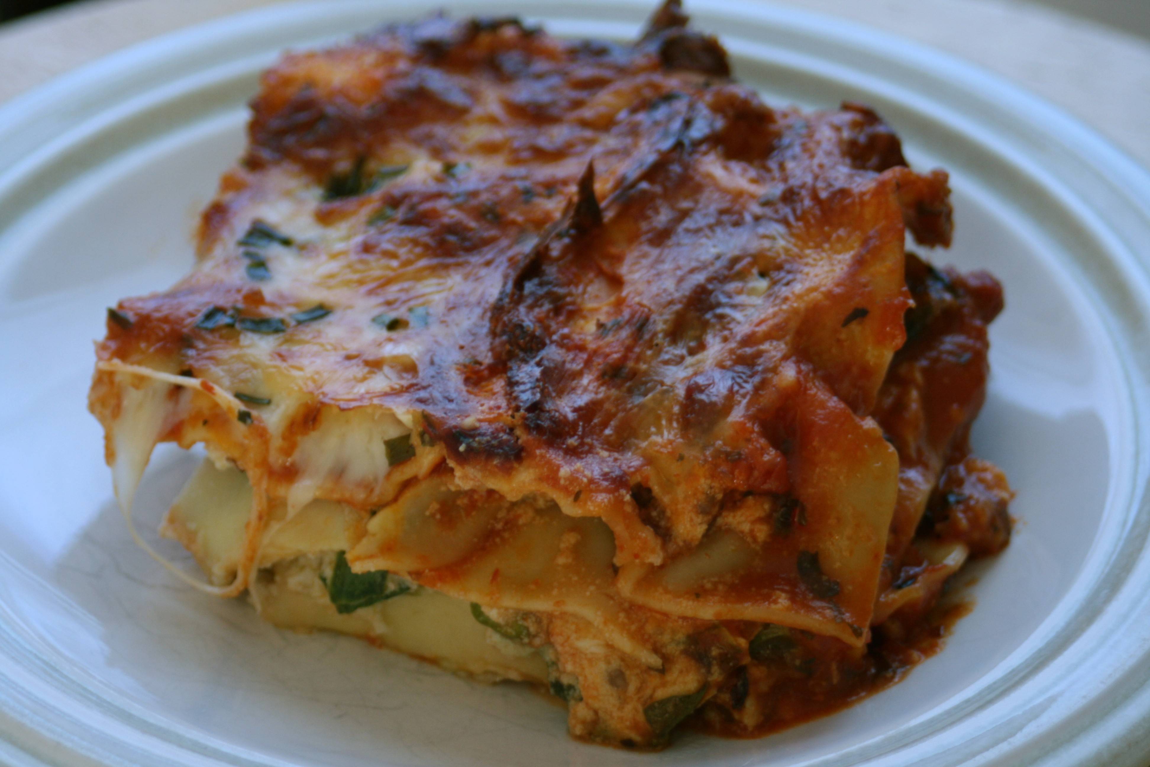 Tallgrass Kitchen - piece of lasagna